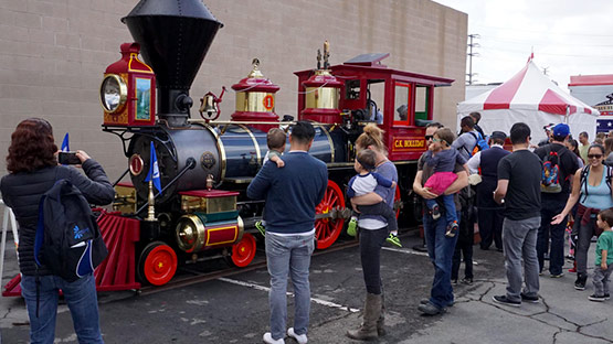 Disneyland Railroad’s C.K. Holliday Locomotive